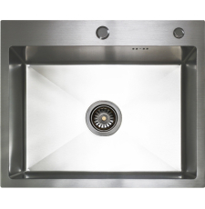 Мойка для кухни Blantek BLANTEK FS-5848S Brushed ECO 58x48, врезная, нержавеющая сталь