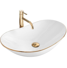 Раковина Rea Royal Gold Edge 62 на столешницу