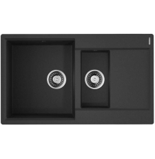 Мойка для кухни Omoikiri Daisen 86-2-BL 86x51 4993477 врезная, черный