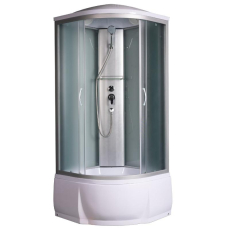 Душевая кабина River Nara 80x80 MT выс., мат.\бел.\хром мат.