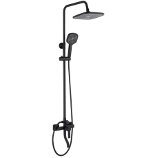 Душевая стойка Rea Argus Argus black P2389, черный матовый