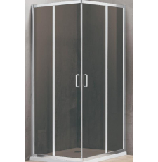 Душевая кабина Adema Гласс Лайн Виеркант 80x80, тон. easy clean\хром