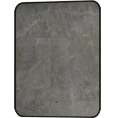 Зеркало Континент Torry Black Led 60x70 с подсветкой, сенсор, диммер, ореол, ЗЛП1534