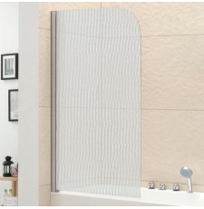 Душевая шторка на ванну Cezares Eco V1 80x140, левая, пунто