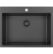Мойка для кухни ZorG Premium ZRN PVD 65x50.5 врезная, Gunblack