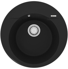 Кухонная мойка Lemark Sula 500 50x50 9910001 врезная, антрацит