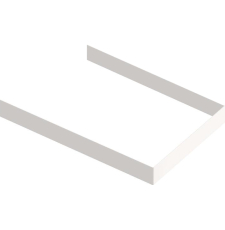 Экран для душевого поддона BAS Good Door ABS 120x90 П-обр., белый