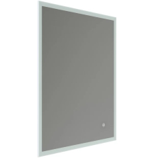 Зеркало Iddis Brick 60x70 с подсветкой, сенсор, подогрев, белый
