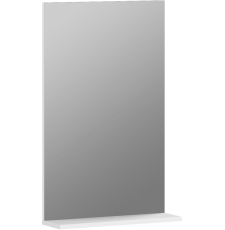 Зеркало Belux Клермонт В 50x80 с полкой, белый глянц. 1