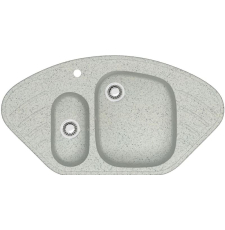 Мойка для кухни Marrbaxx 23/Q10 94.5x50, врезная, угловая, светло-серый