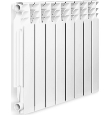 Радиатор Oasis 500/80/8 алюминий, 8 секций Радиатор Oasis 500/80/8 алюминий, 8 секций