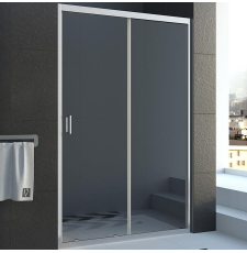 Душевая дверь Veconi VN-40 150x185, прозр.\хром