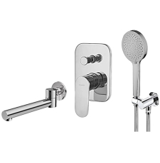 Встроенная душевая система Deante 036W со смесителем, хром