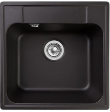 Мойка для кухни GranFest Quarz Premium GF-Z48 47.8x47.8 врезная, черный Мойка для кухни GranFest Quarz Premium GF-Z48 47.8x47.8 врезная, черный