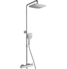 Душевая стойка с тропическим душем Ravak 10° FREE 091.00/150, с термостатом