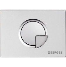 Кнопка Berges Novum R2 040022, матовый хром
