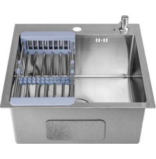 Мойка для кухни Axus 50x50, под столешницу, сатин, LS-5050