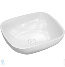 Раковина Salini Gloria 08 49.5 на столешницу, S-Stone, белый матовый