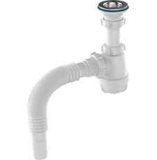 Сифон для умывальника Aquant S1004-35-MR, 1 1/4"х40, хром