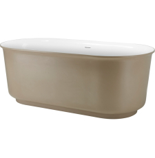Ванна из искусственного камня Roxen Art 170x78 отдельностоящая, белый/бежевый