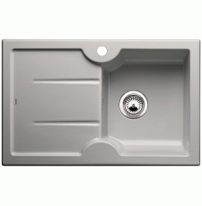Кухонная мойка врезная Blanco Idessa 45 S 78x50 514496, правая, серый алюминий Кухонная мойка врезная Blanco Idessa 45 S 78x50 514496, правая, серый алюминий