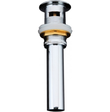 Донный клапан Frap F66-2 с переливом, хром Донный клапан Frap F66-2 с переливом, хром