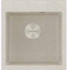 Мойка для кухни Paulmark Kante 50 51x52 PM105152-BE, врезная, бежевый