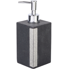 Дозатор для мыла Axentia Линдос 134473, черн.