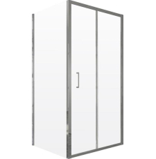 Душевая кабина Roxen Caspia 100x80, матов. Easy Clean/хром UltraShine