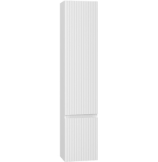 Шкаф-пенал Brevita Victory 35 универсальный, 2 дв., правый, матовый белый