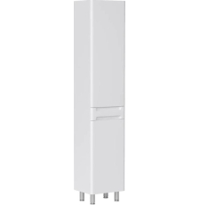 Шкаф-пенал Equil Nice 40 напольный, 2 дв., белый матовый