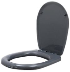 Крышка Керамин Гранд-МС для унитаза, с сиденьем, графит