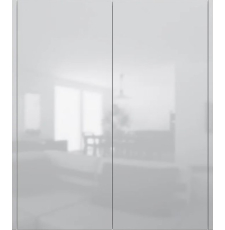 Шкаф подвесной AM.PM Func 60, 2 полки, белый глянцевый