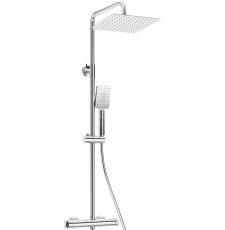 Душевая стойка Deante NAC 04HT с термостатом, хром