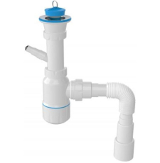 Сифон для умывальника AV Engineering AVE129753, хром, ЦД-0035564445