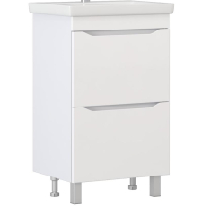 Тумба для умывальника Vigo Grani 600-0-2 Como напольная, 2 ящ., белый