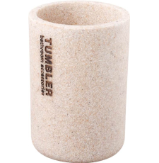 Стакан для щеток Bisk Dakar 07568, беж.