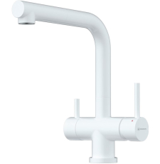 Смеситель для кухни Omoikiri Takamatsu-S-WH 4994357, под фильтр, белый