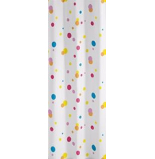 Текстильная шторка для ванны Sealskin Dots 180x200 232721303