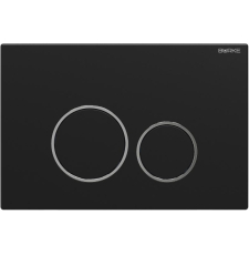 Кнопка Burke Тип 05 105.BH.1, черный матовый\хром глянец