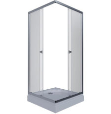 Душевая кабина Triton Вента Хром А1 100x100 с поддоном, кв., прозр.\хром, Щ0000049619 Душевая кабина Triton Вента Хром А1 100x100 с поддоном, кв., прозр.\хром, Щ0000049619