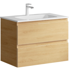 Тумба для умывальника Aqwella 5 Stars Accent 75 Malaga подвесная, 2 ящ., дуб золотой