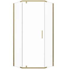 Душевая кабина Triton Дека Голд А1 100x100 без поддона, пят., прозр.\золото, Щ0000073929
