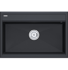 Мойка для кухни Paulmark Stepia-750 75x51 PM117551-AN, врезная, антрацит
