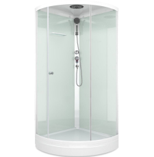 Душевая кабина Domani-Spa Simple 110 100x100 прозрачн.  DS01Sm110LWCl00-V1.2