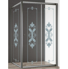 Душевая кабина Cezares Giubileo AH1 Scorrevole 120x90, бронза