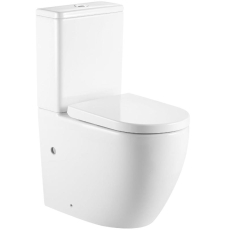 Унитаз Triton Pro Corso CO-3806 напольный, с крышкой Slim Soft Close, 2 режима, горизонтальный выпуск, Щ0000057975