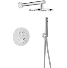 Душевая система Laveo Pretto BAO_001P со смесителем, хром Душевая система Laveo Pretto BAO_001P со смесителем, хром