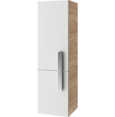 Шкаф-пенал подвесной Ravak SB Chrome L 35, левый, каппучино/белый