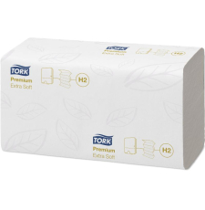Бумажные полотенца Tork Premium H2 Z-сложение 100297, белый, 2 слоя, 100 листов